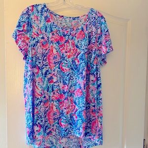 Lilly Pulitzer multi colored top